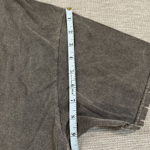 The Crow Distressed Graphic T-Shirt Size L Gray Believe in Angels Edgy Movie - Picture 12 of 12